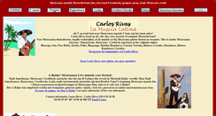 Desktop Screenshot of mexicaanse-muziek.carlosrivas.nl