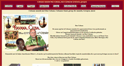 Desktop Screenshot of cubaans-muziek.carlosrivas.nl